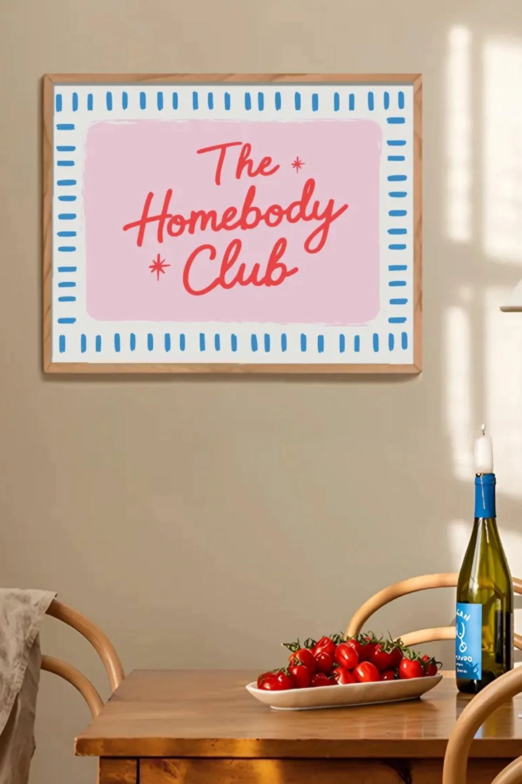 Pikturë dekorative me kornizë, shumëngjyrëshe, Wallity, Artsmdftek8-5070, 50x70cm