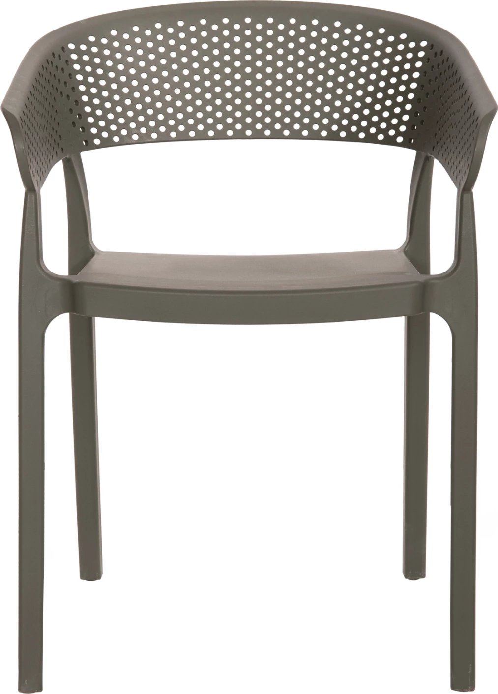 Karrige polipropileni e perforuar FH5941.07 ngjyrë ulliri e errët 53,5x50,5x73Hcm