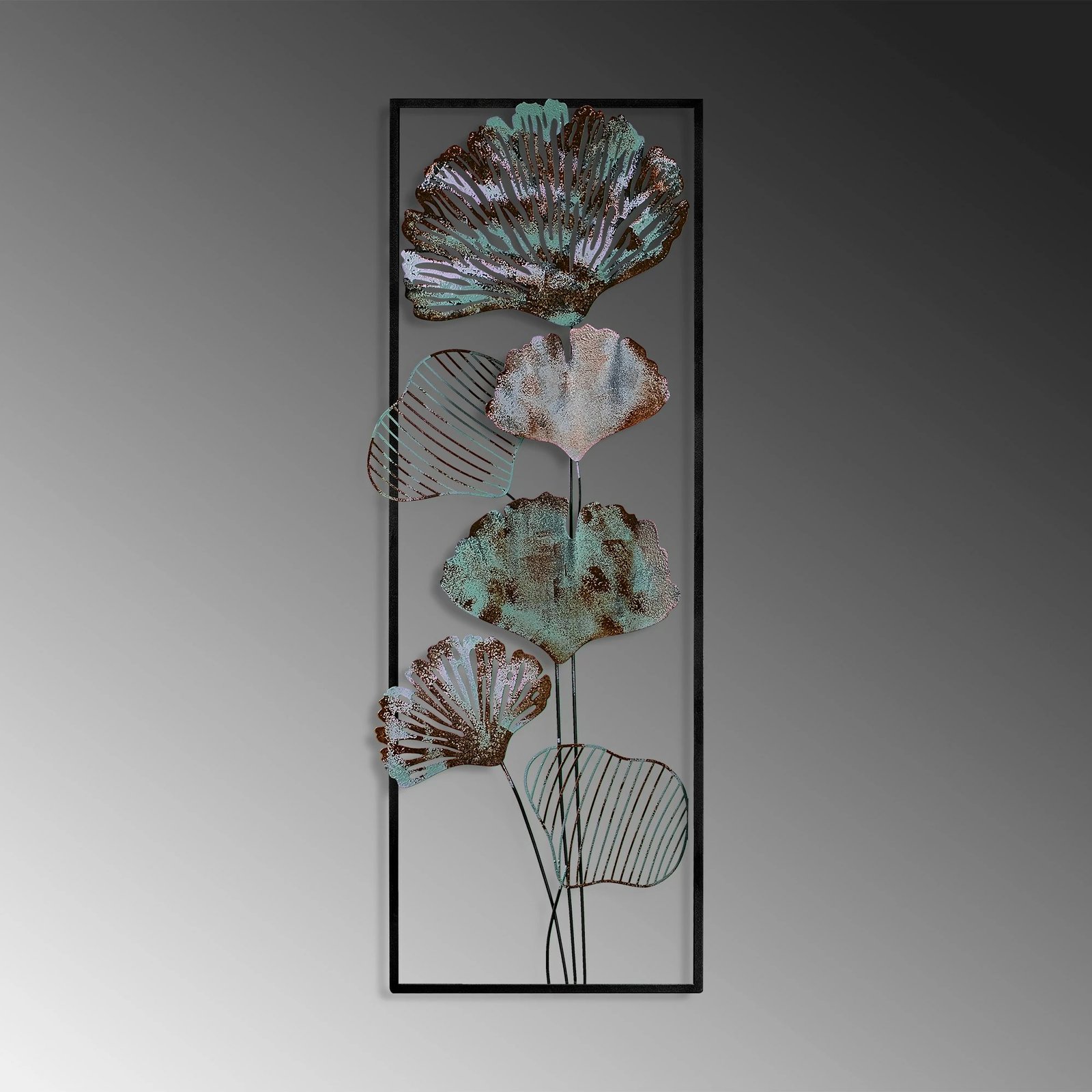 Aksesor dekorativ metalik për mur Wallity, Fig 2