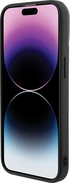 Mbështjellës Guess Disco Metal Script për iPhone 15 Pro, i zi Mbështjellës Guess Disco Metal Script për iPhone 15 Pro, i zi
