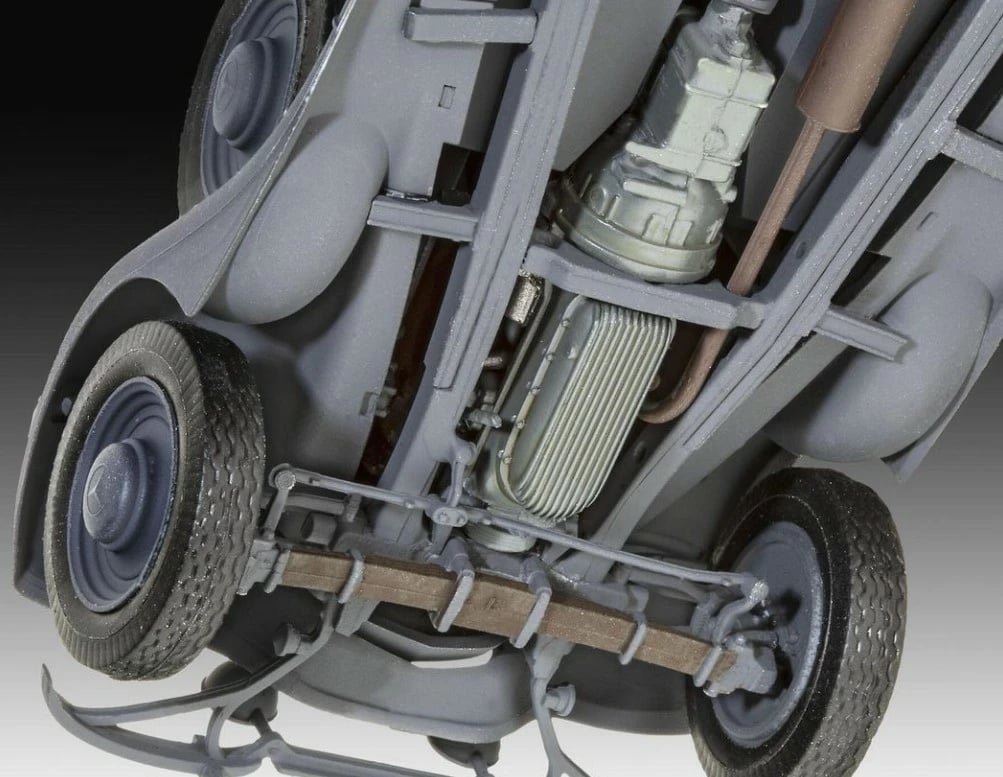 Model plastik makine Revell Typ 320 (W142) Cabriolet 1:35, 150 pjesë