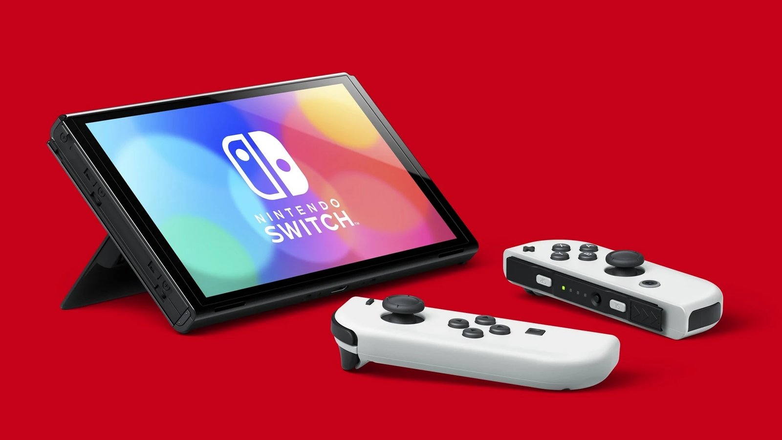 Konzolë portabile Nintendo Switch OLED, 7", 64 GB, Wi-Fi, E bardhë