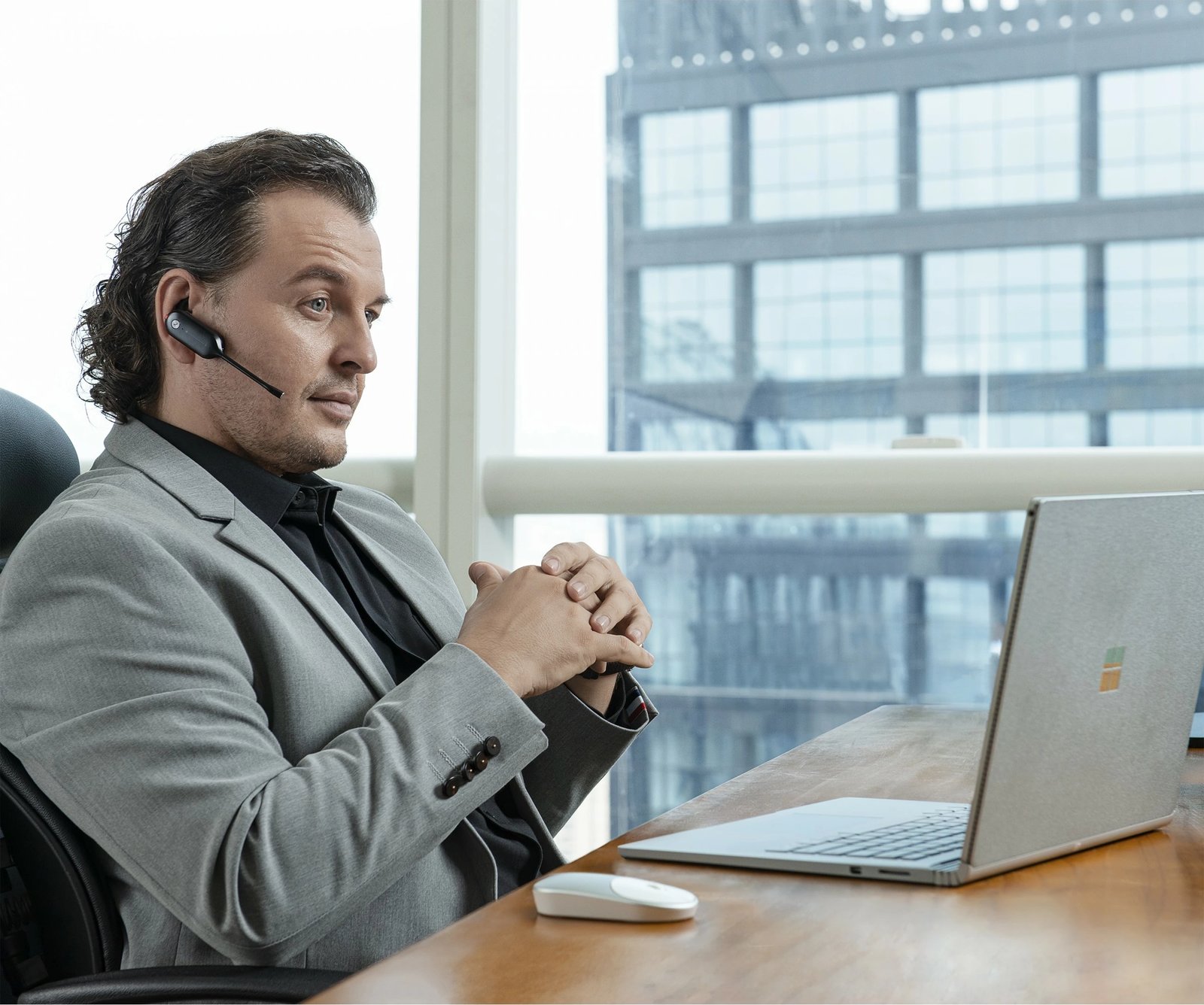 Kufje pa tela Yealink WH67, Office/Call center, e zezë Kufje pa tela Yealink WH67, Office/Call center, e zezë