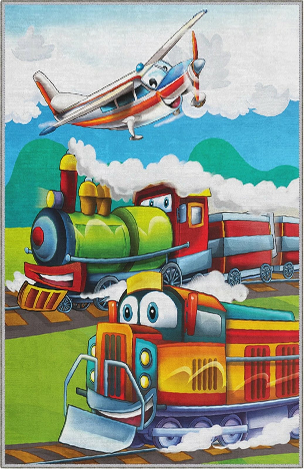 Qilim për fëmijë, shumëngjyrësh, Conceptum Hypnose, 180x280cm, KHMFESTO007KEÇE