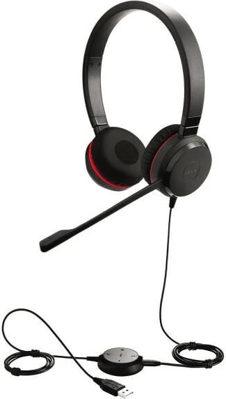 Kufje Jabra Evolve 20SE UC Stereo, Wired, Office/Call center, 150 - 7000 Hz, 171 g, Black Kufje Jabra Evolve 20SE UC Stereo, Wired, Office/Call center, 150 - 7000 Hz, 171 g, Black