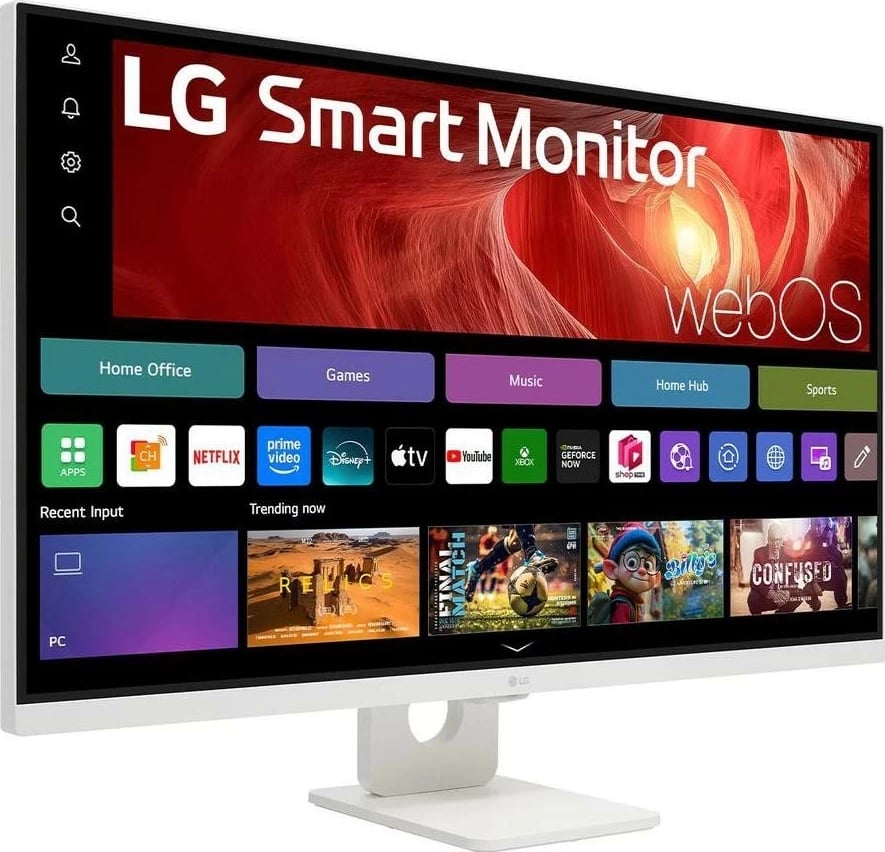 Monitor LG U721SA 31.5 inç 4K, WebOS, HDR10, i bardhë