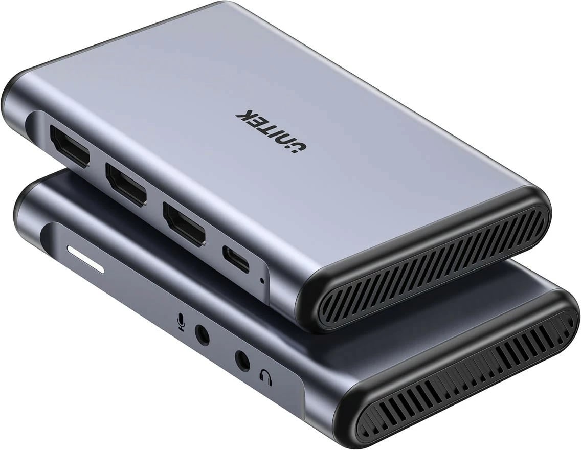 Kartelë kapje video Unitek 4K@60Hz, ngjyrë gri