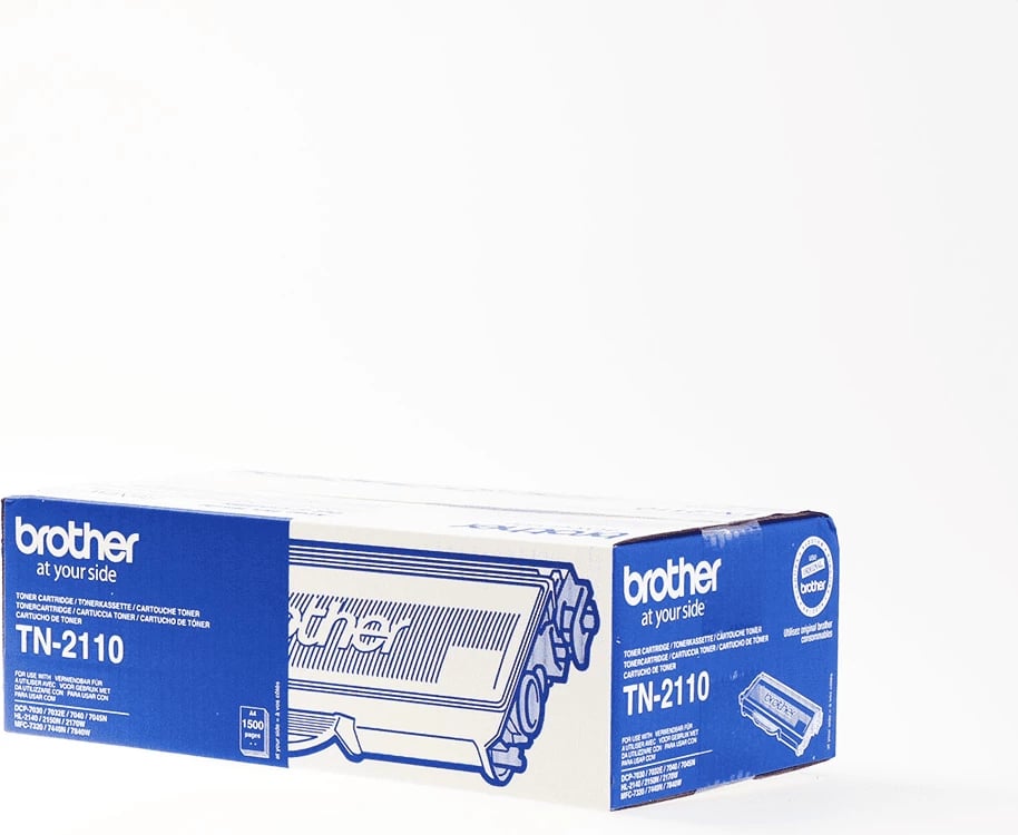 Toner Brother TN-2110 rendiment 1500 faqe standard i zi