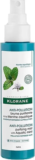 Spray për flokë Klorane Anti-Pollution Purifying Mist me nenexhik ujor 100ml