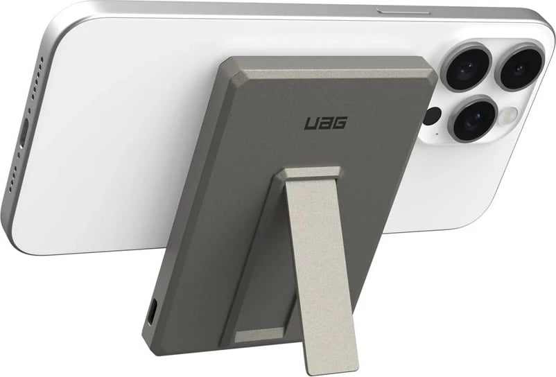 Power bank Urban Armor Gear 9B4417113636, 5000 mAh, Wireless charging, Titanium
