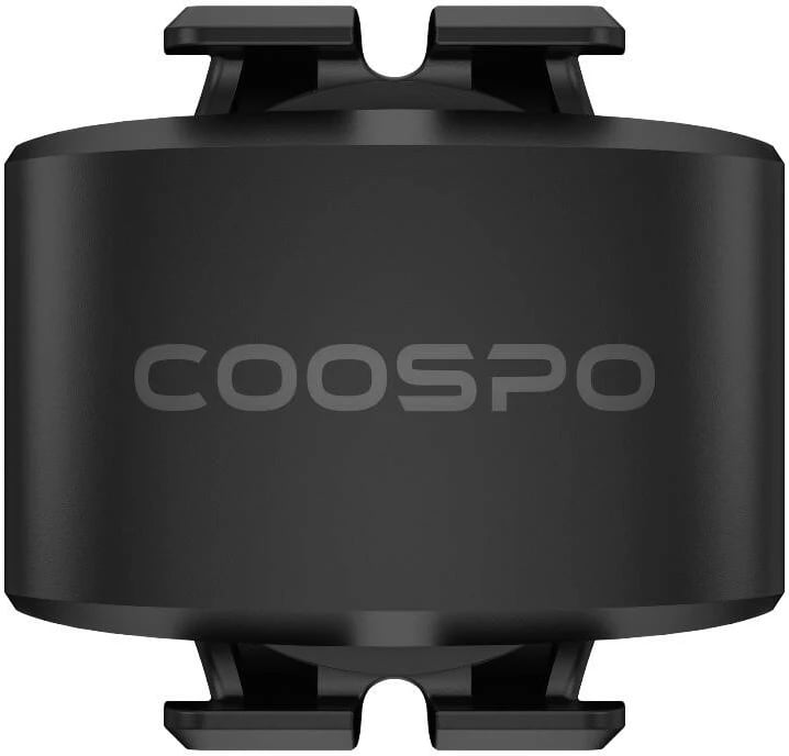 Sensor kadence Coospo BK9C për biçikletë, Bluetooth 5.0 dhe ANT+, i zi