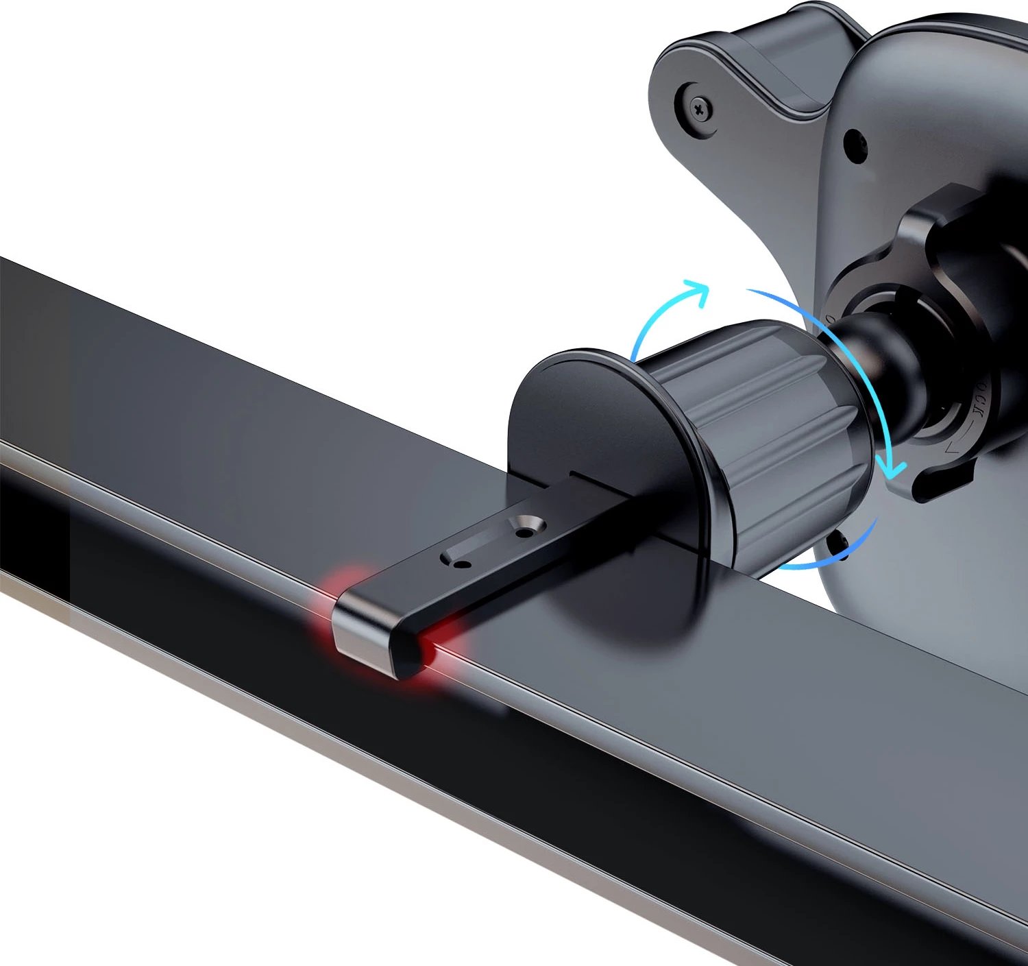 Mbështjellës telefoni për veturë Dudao F5Pro, për grilë ajrimi, i zi