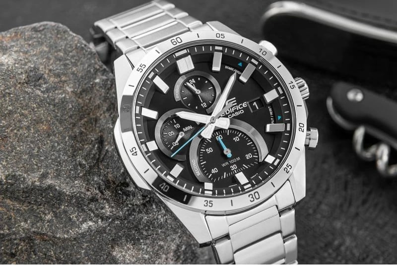 Orë dore për meshkuj CASIO, argjend