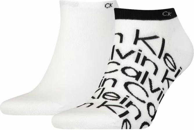Çorape për meshkuj Calvin Klein, të bardha