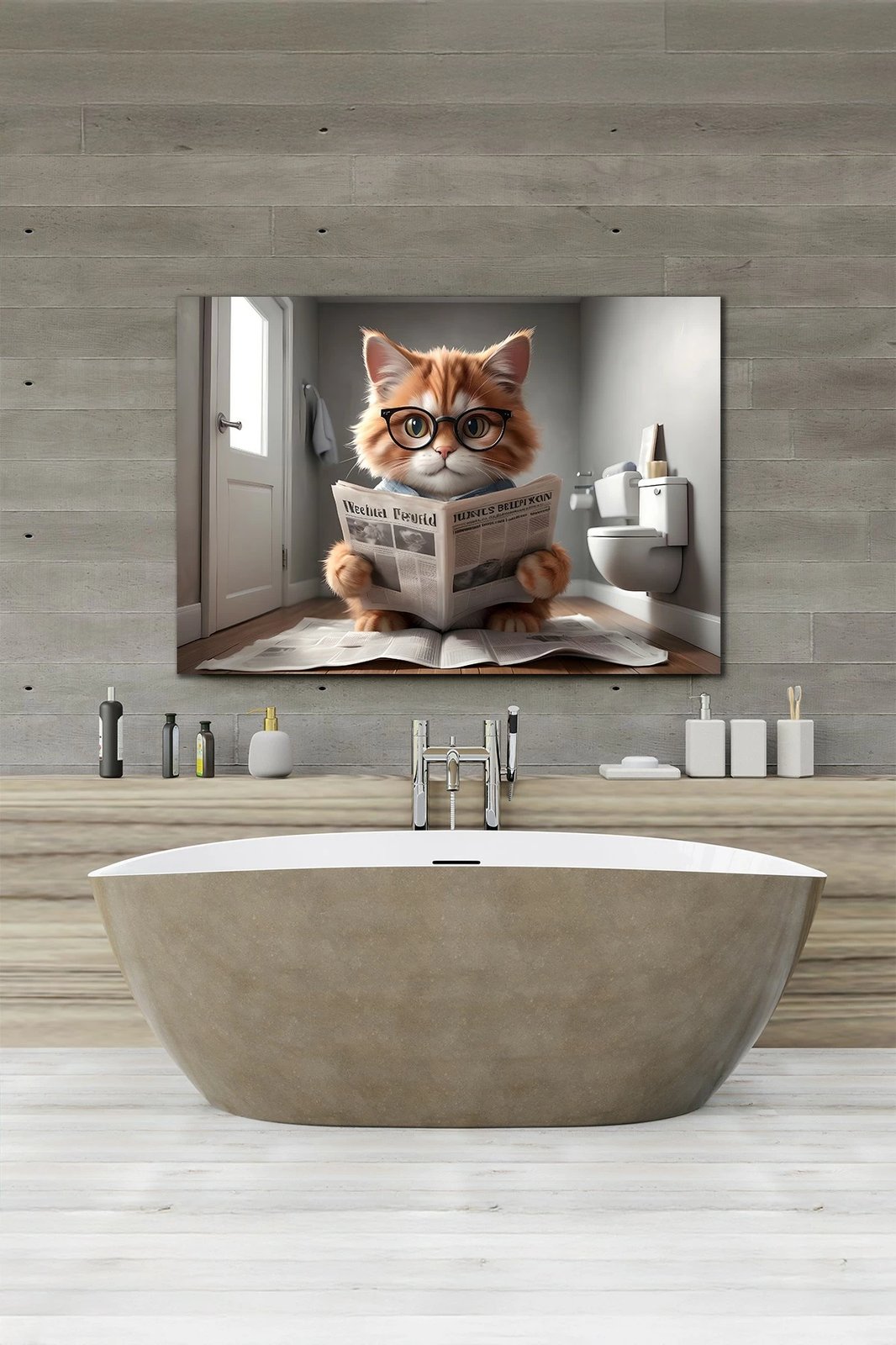 Pikturë dekorative në kanavacë, shumëngjyrëshe, Wallity, 70x100cm