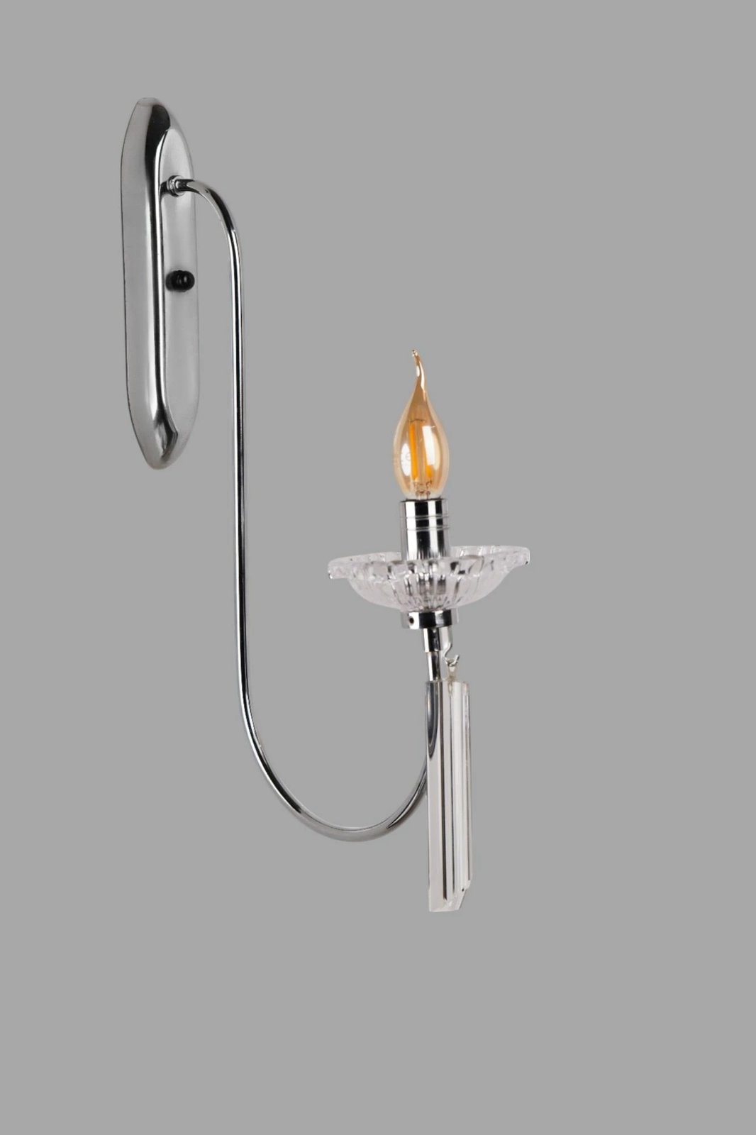 Llambë muri Opviq, krom, 9082-1