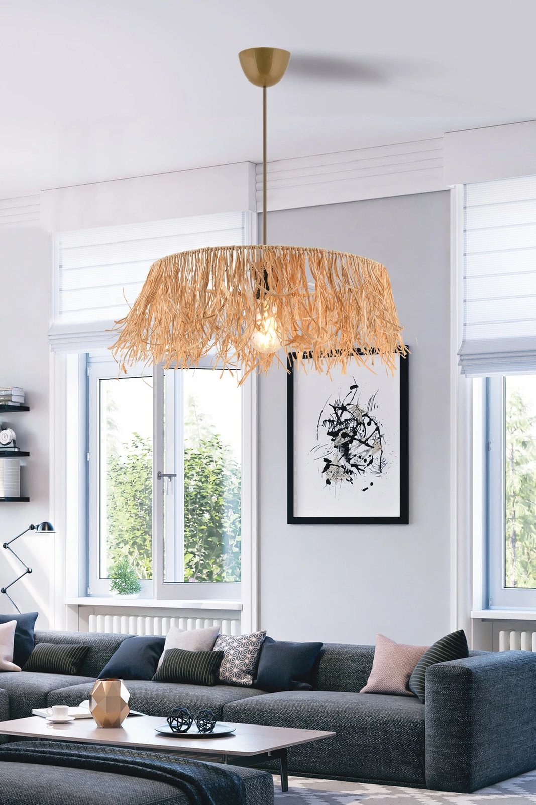 Llambë tavani Opviq, Mariska, natyrale