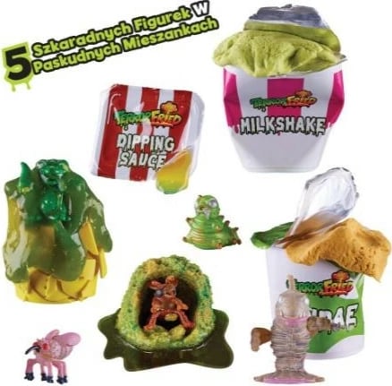Set figurash Terror Fried Cobi Disgusting Box, 5 copë