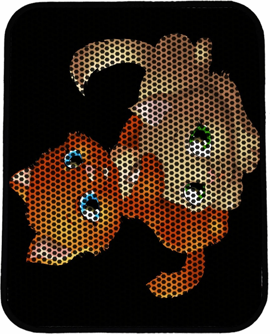 Tapet për rërë mace, shumëngjyrësh, Paws & Whiskers, Nrszn0100