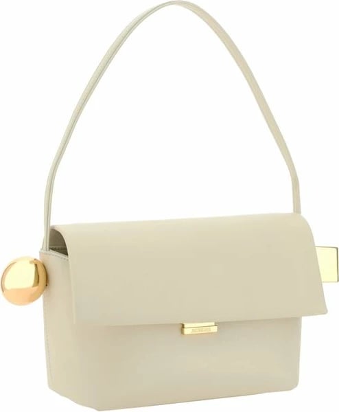 Çantë krahu Jacquemus, krem