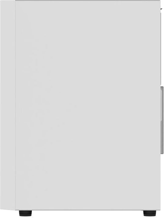 Kasë Darkflash A290, Middle Tower, xham i temperuar, pa ventilatorë, e bardhë