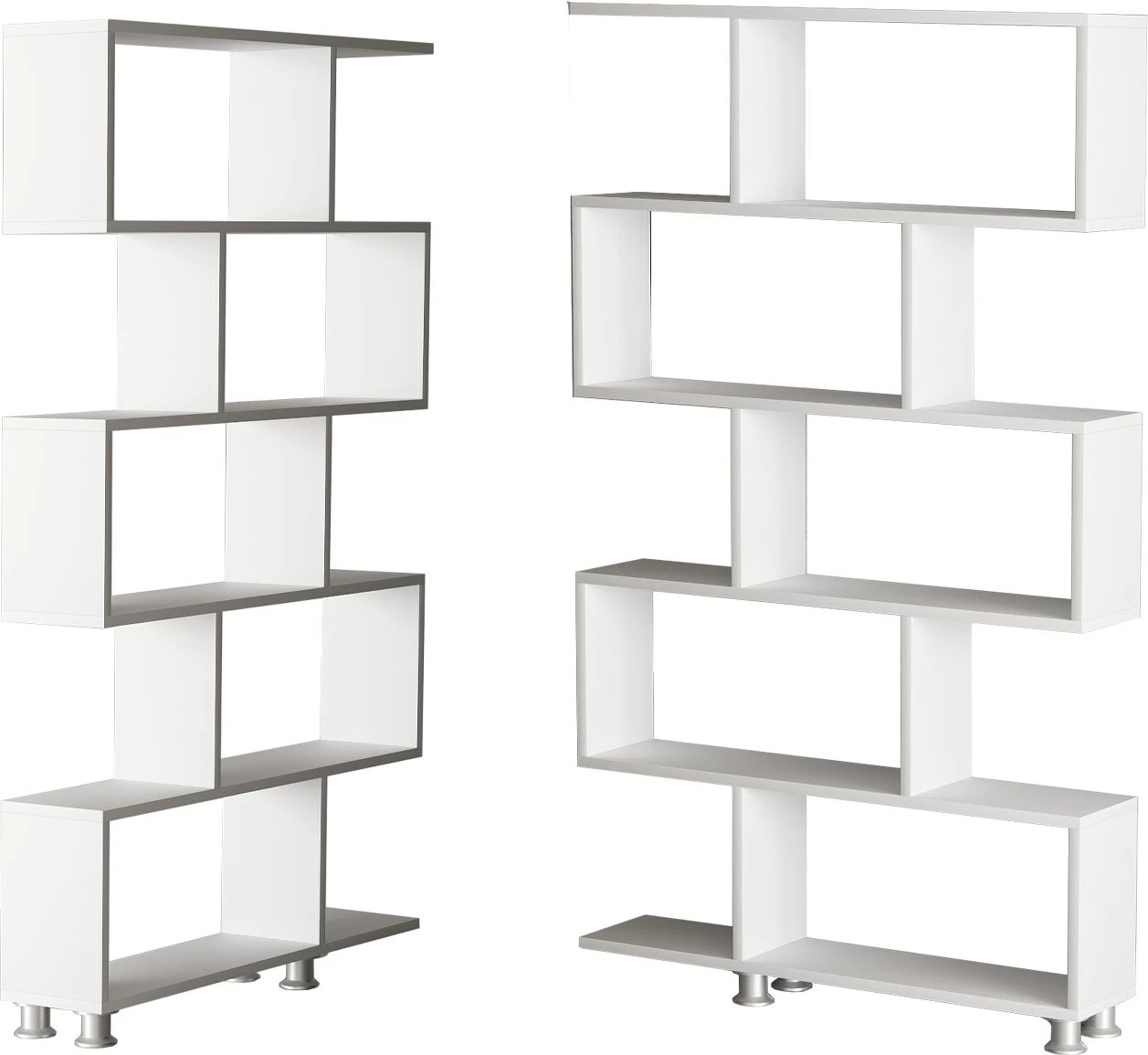 Raft librash Hanah Home, Nilüfer, ngjyrë e bardhë