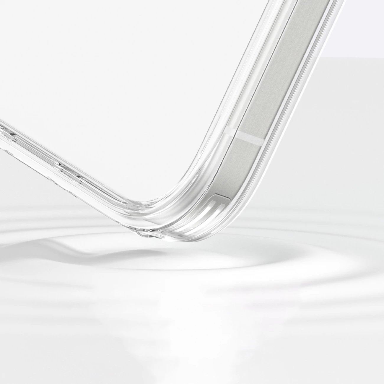 Mbështjellës AmazingThing Minimal Mag Case me unazë magnetike për iPhone 16 Pro, Transparent