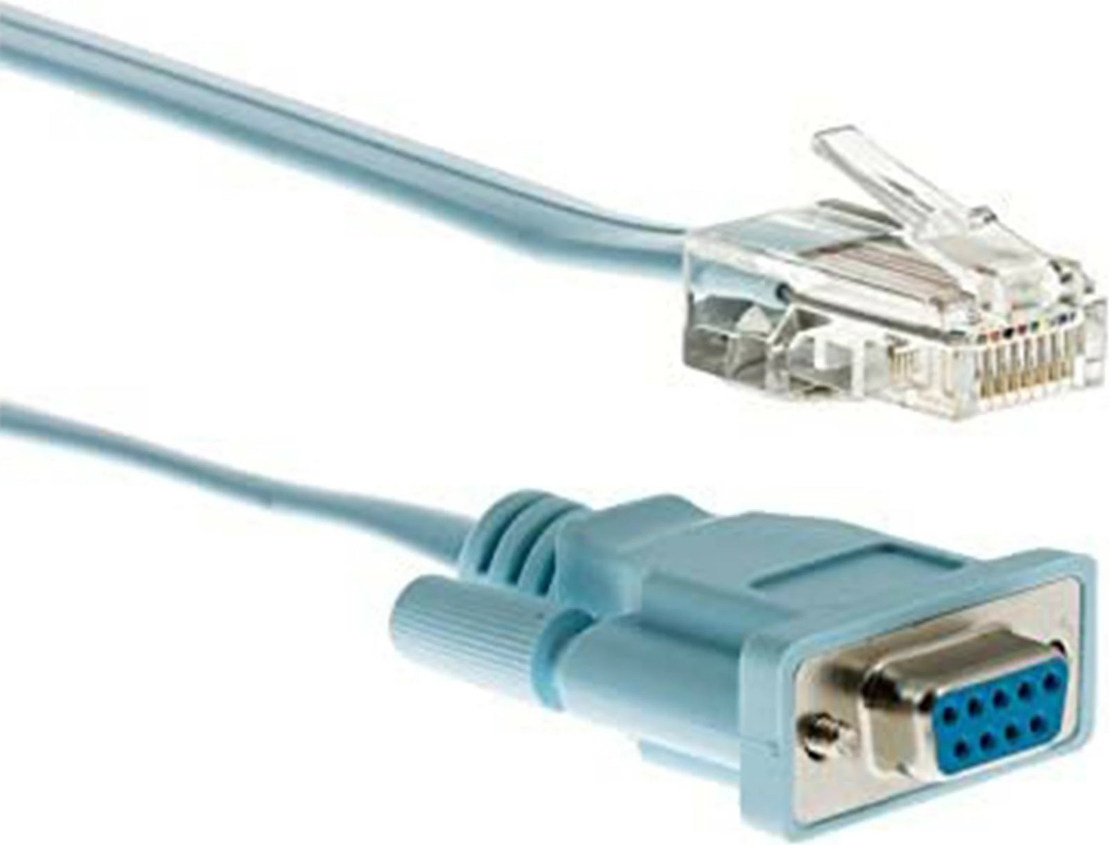 Kabllo menaxhimi Cisco CAB-CONSOLE-RJ45, 1.8m, RJ-45 në DB9F, gri