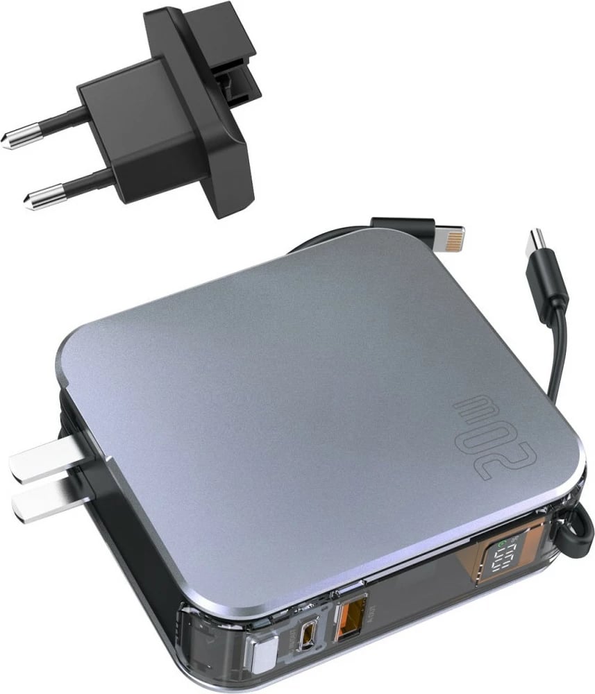 Karikues 4smarts 541287, 10000mAh, Argjendtë