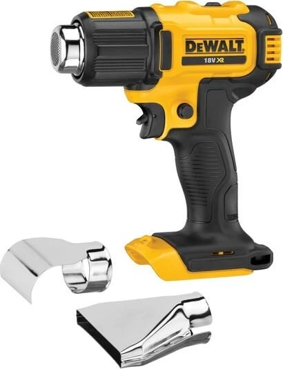 Fen industrial DeWalt DCE530N-XJ, 190 l/min, 530 °C, i verdhë