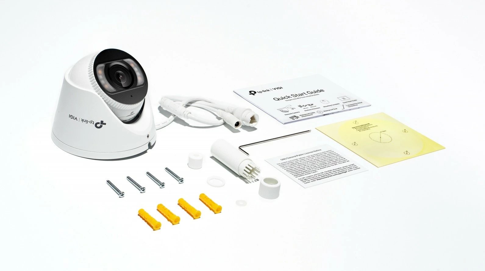 Kamerë rrjeti TP-LINK VIGI C445, 4MP, Full-Color, 2.8mm, IP67, Bardhë