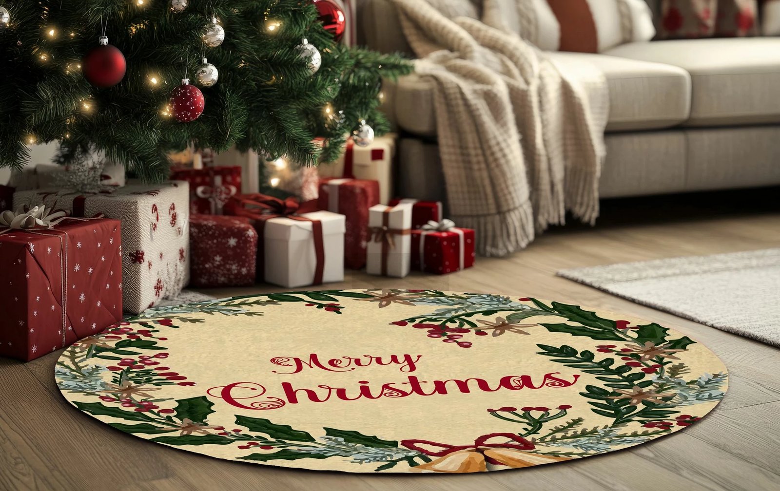 Qilim Krishtlindjesh, shumëngjyrësh, Conceptum Hypnose, Crp-Yrlk26-3, 100x100cm