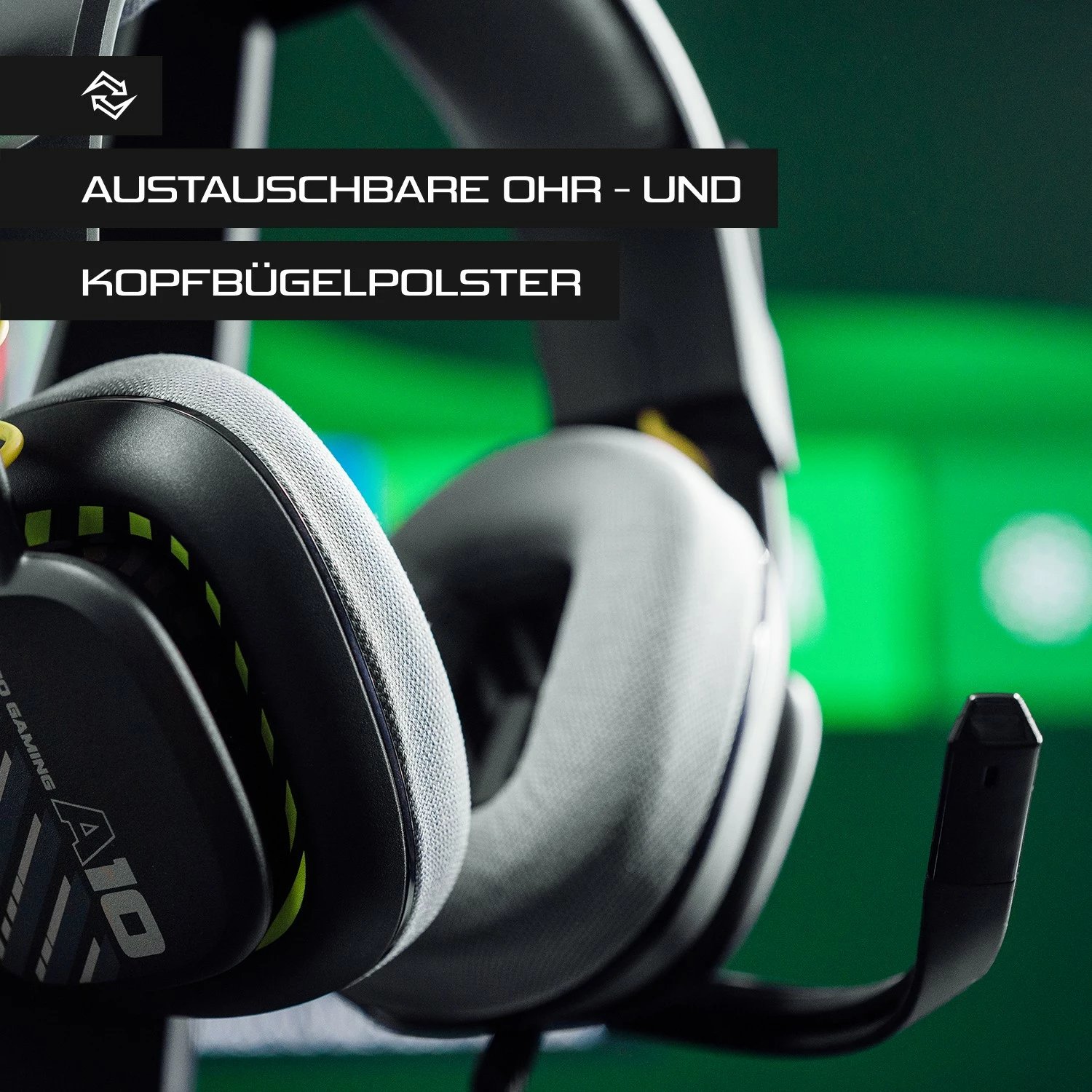 Kufje gaming Logitech Astro A10 Gen 2, me kabllo 3.5mm, e zezë