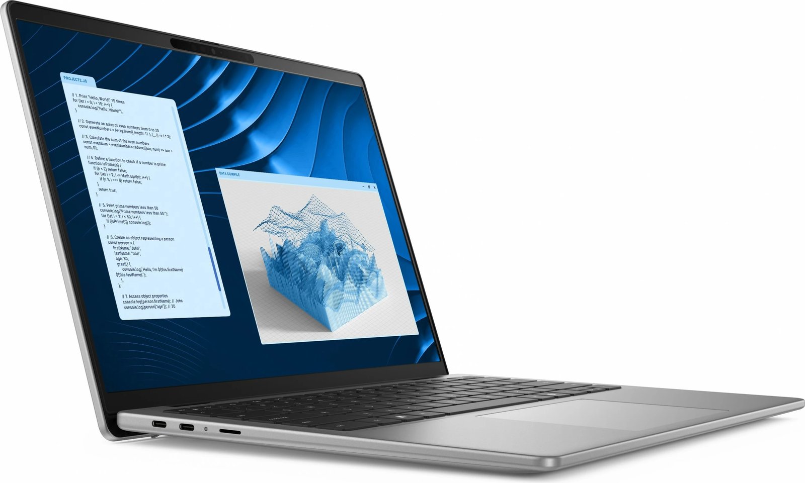 Kompjuter DELL Latitude 5455, Snapdragon, 16GB RAM, 512GB SSD, 14 inç, argjendtë
