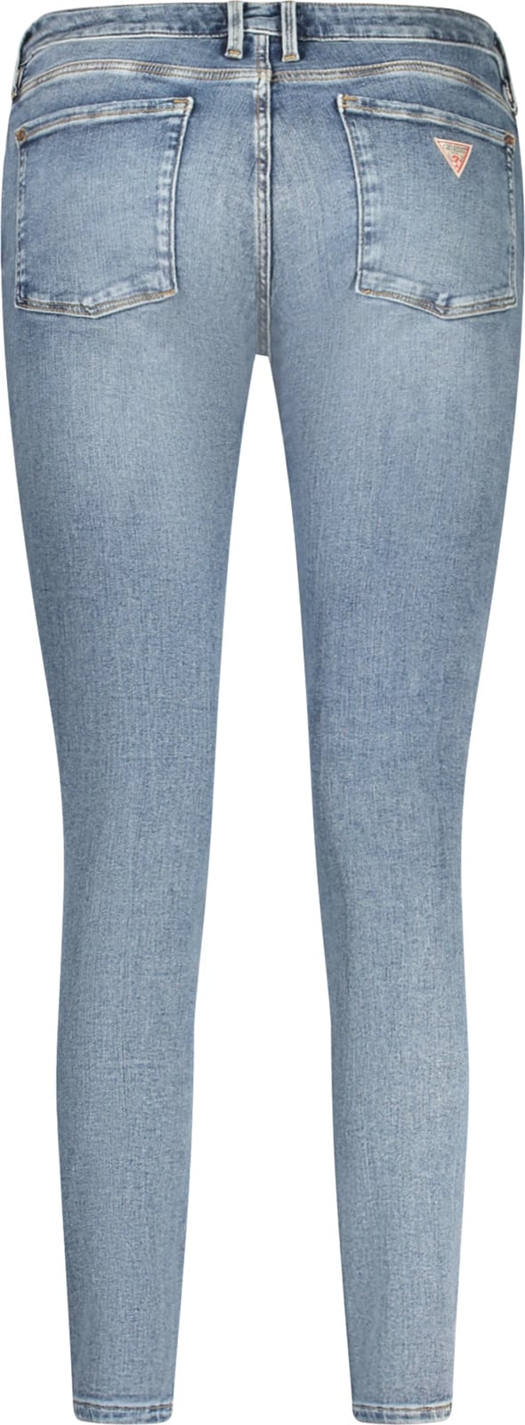 Pantallona xhins GUESS JEANS skinny mid femra, blu