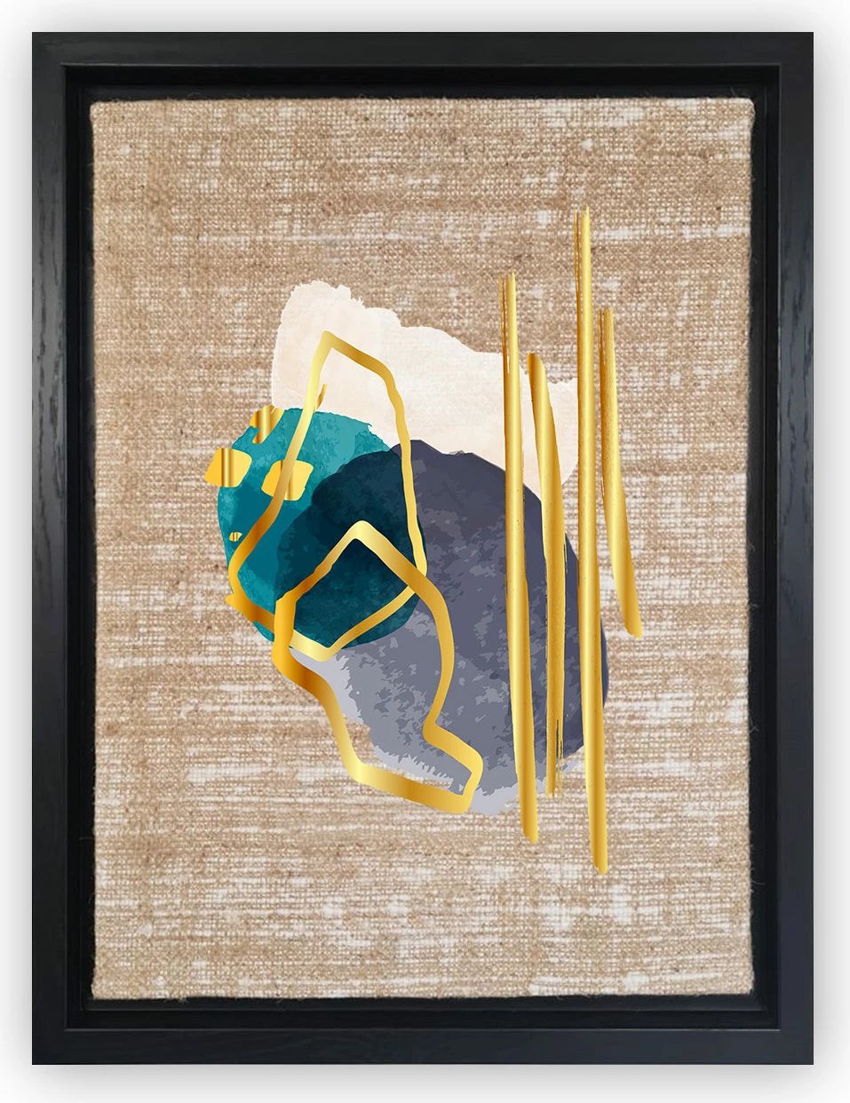 Pikturë dekorative në kanavacë, shumëngjyrëshe, Wallity, LSJ319362251143 - 6696, 66x96cm