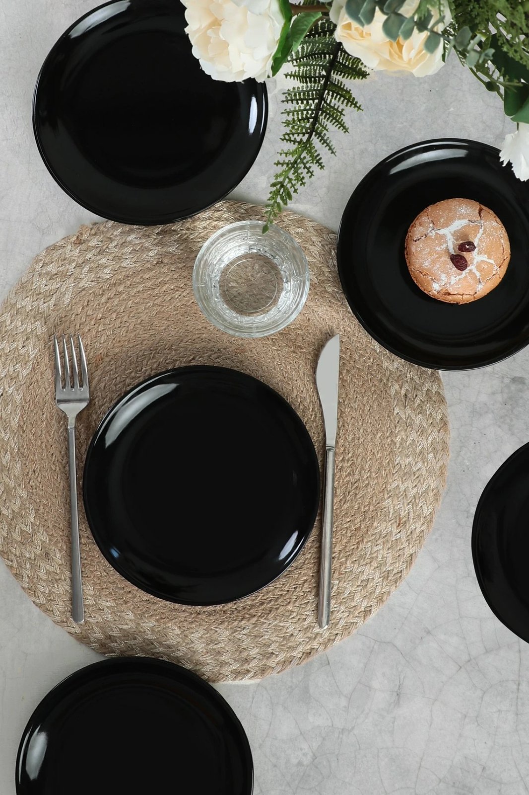 Set pjatash ëmbëlsirash qeramike (6 copë), Hermia Concept, ST025506F650A000000MAYD100