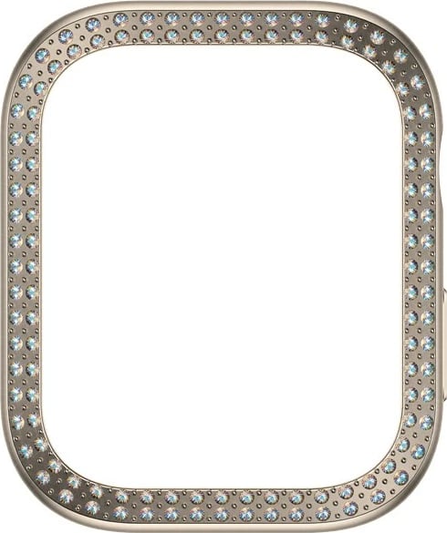 Mbështjellës PanzerGlass SAFE Bling Bumper për Apple Watch 10/46mm, transparent, gold