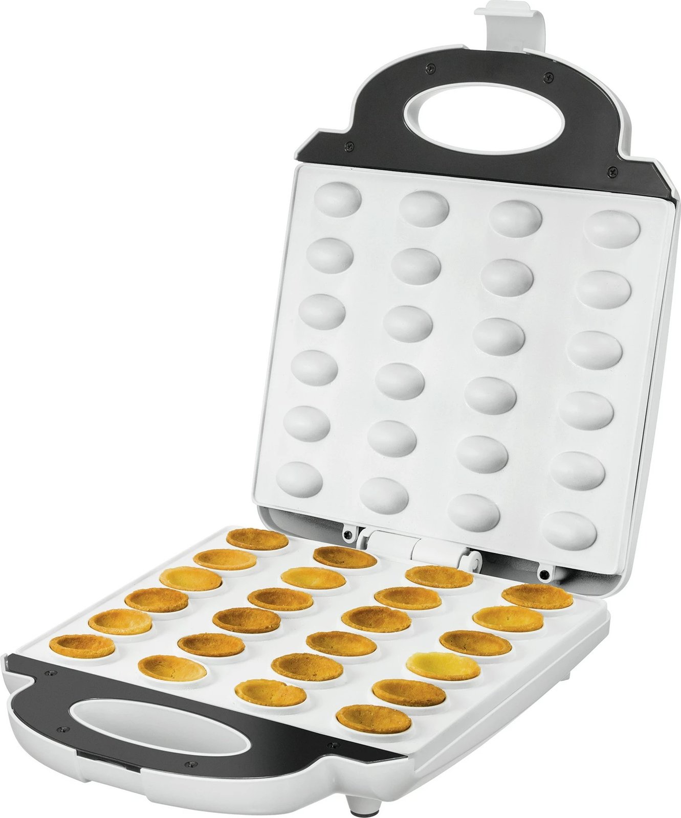 Aparat për vafla Unold 48360, 24 vafla, Inoks, Plastikë, Bardhë