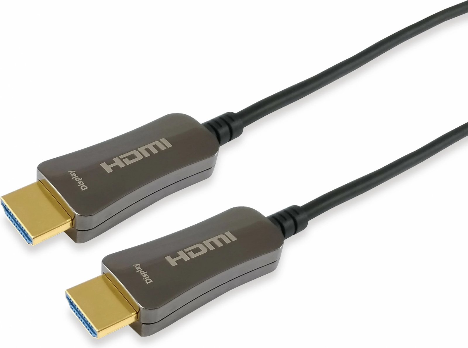 Kabllo HDMI 2.0 Active Optical Equip, 50m, 4K/60Hz, e zezë