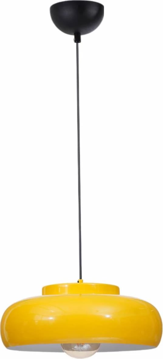Llambë tavani Opviq, ngjyrë mustard dhe e zezë, 9033-1B
