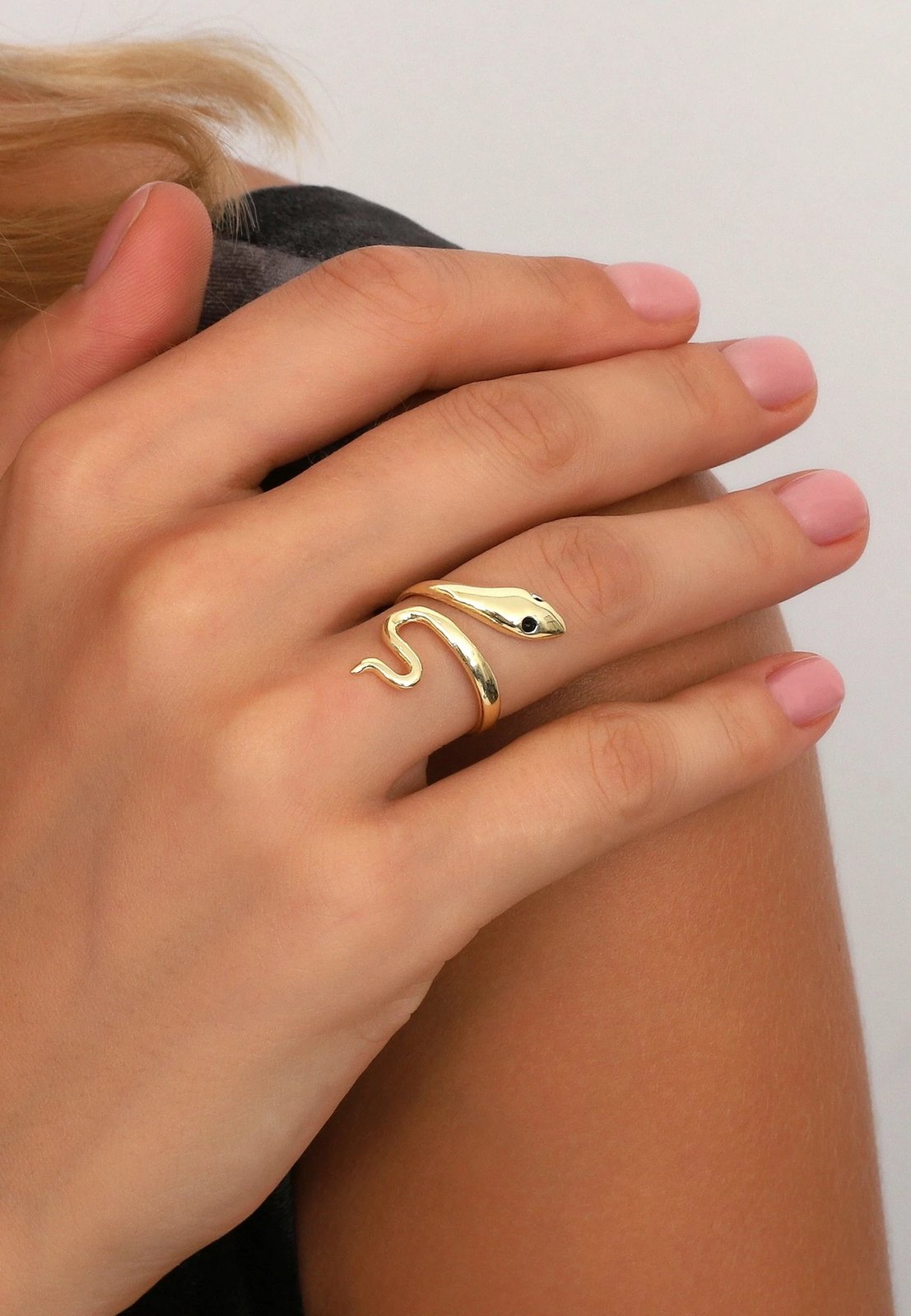 Unazë e artë, model gjarpri, Jumeon, AEYZ2034