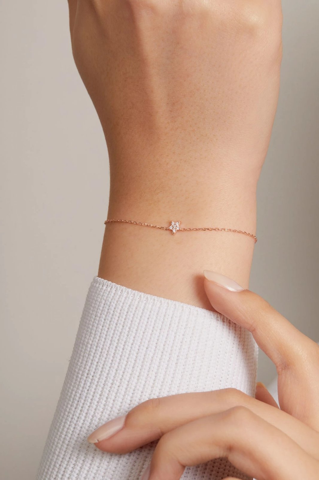 Byzylyk argjendi Elika, ngjyrë ari rozë, ELKSLVR7686R