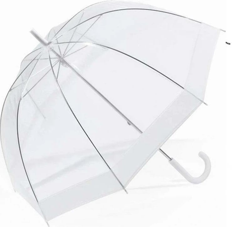 Çadër automatike transparente NEXT Ø88cm, e zezë ose e bardhë