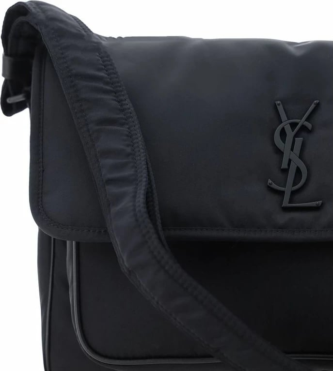 Çantë krahu Saint Laurent, e zezë