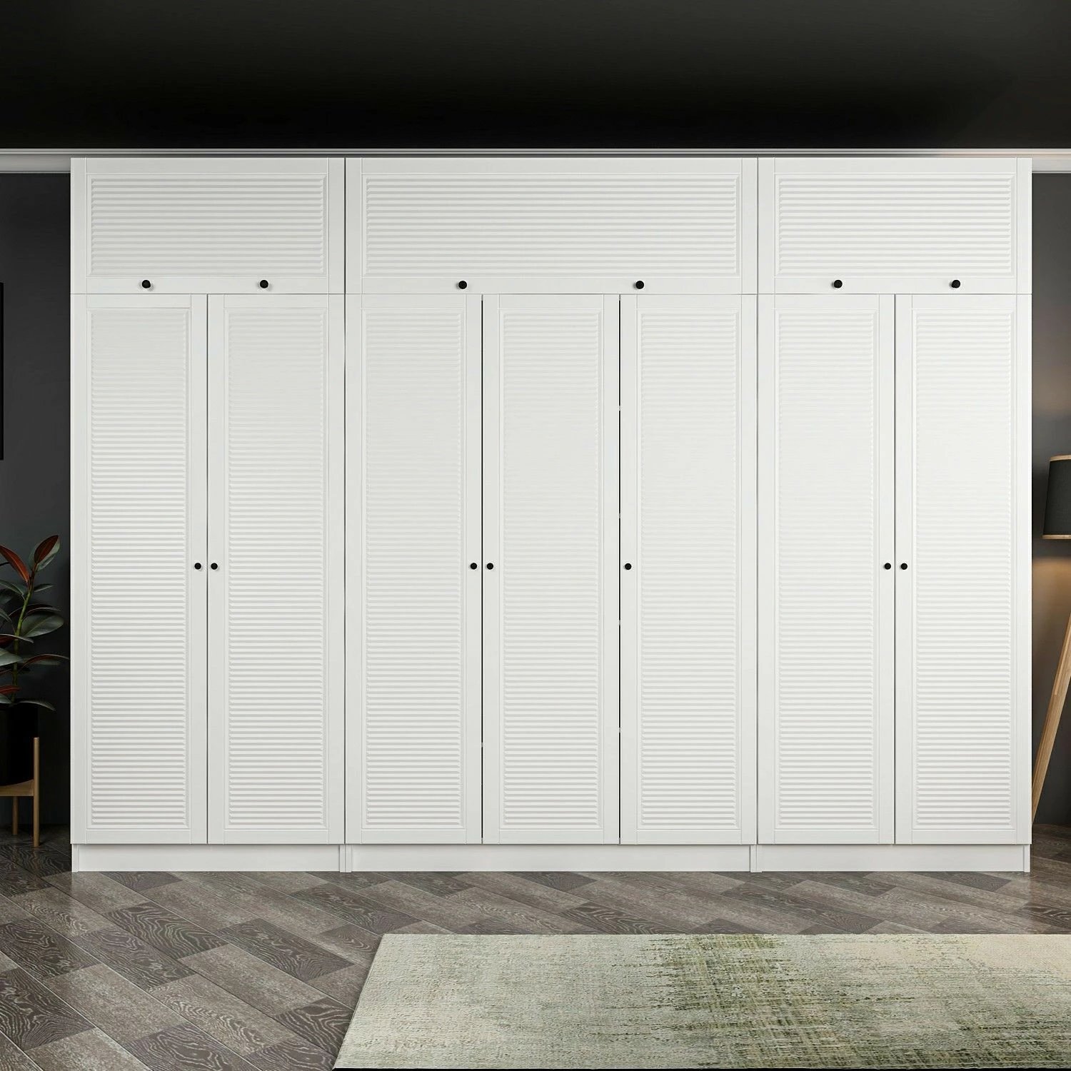 Dollap Skye Decor, i bardhë, Minar Kale - 8435