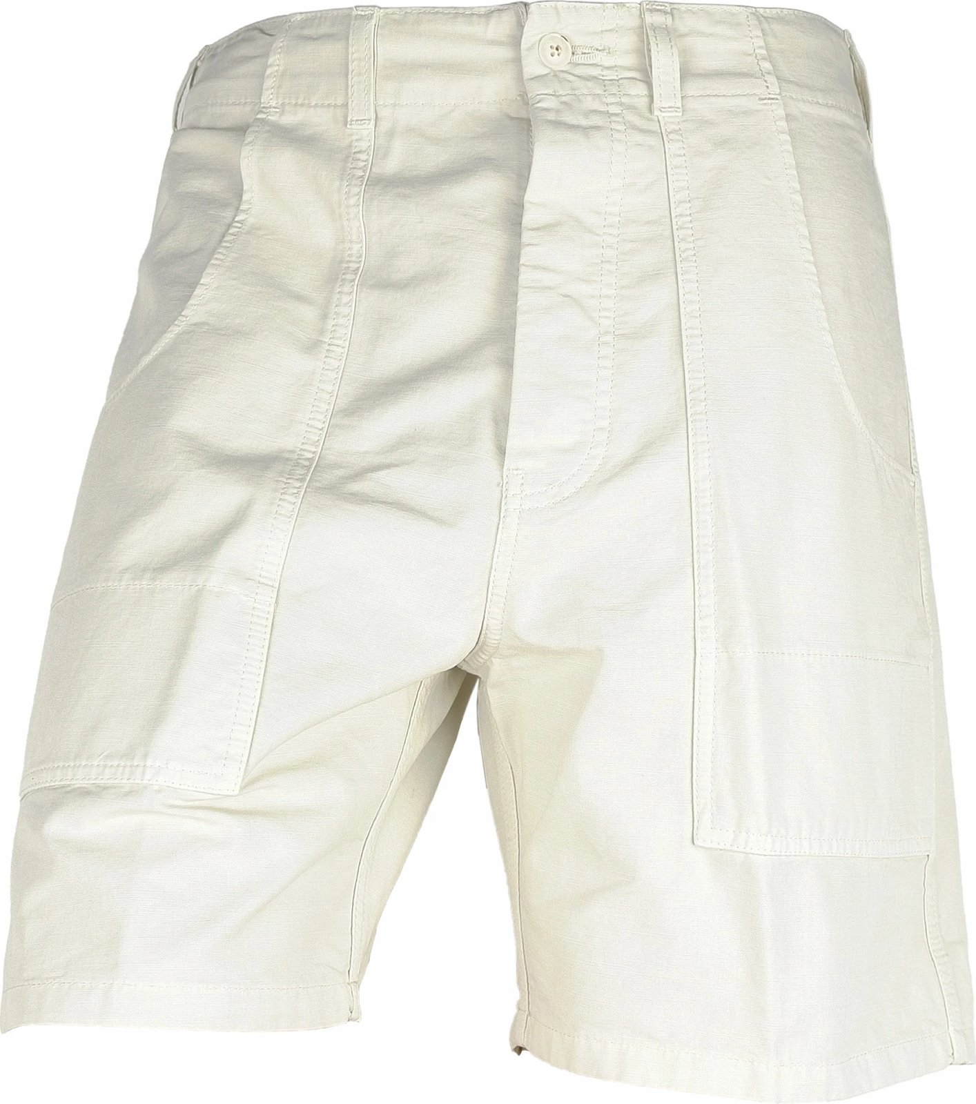 Pantallona të shkurtra për meshkuj Don The Fuller, të bardha 