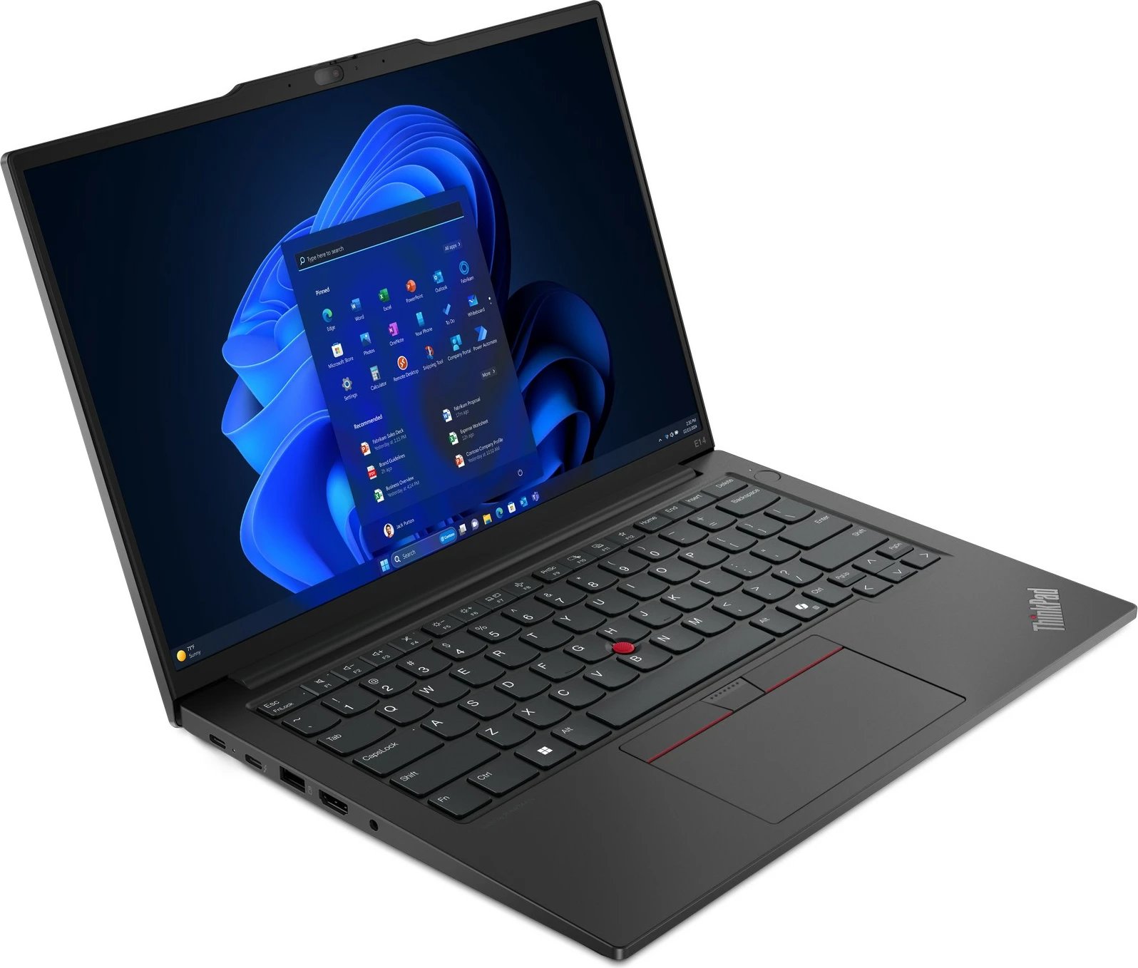 Laptop Lenovo ThinkPad E14 Gen 6, Intel Core Ultra 7, 16 GB RAM, 512 GB SSD, E zezë
