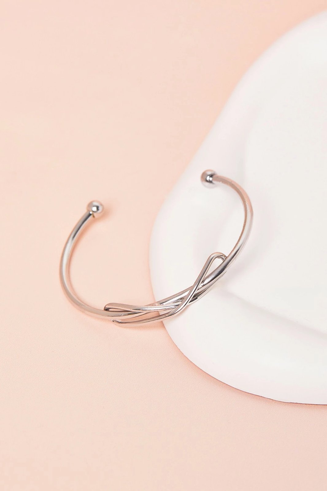 Byzylyk metalik Elika, ngjyrë argjendi, ELKGC68449G