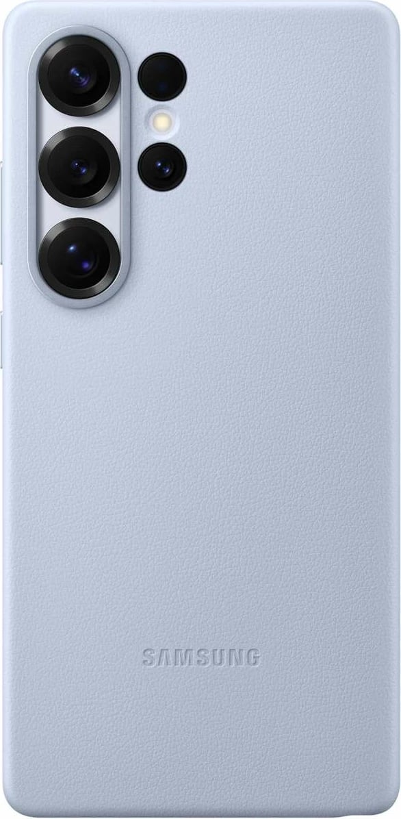 Mbështjellës Samsung KindSuit EF-VS938PLEGWW për Galaxy S25 Ultra, eko-lëkurë, kaltër e lehtë